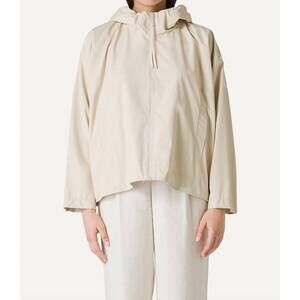 NEW OOFWEAR short nylon jacket in crema